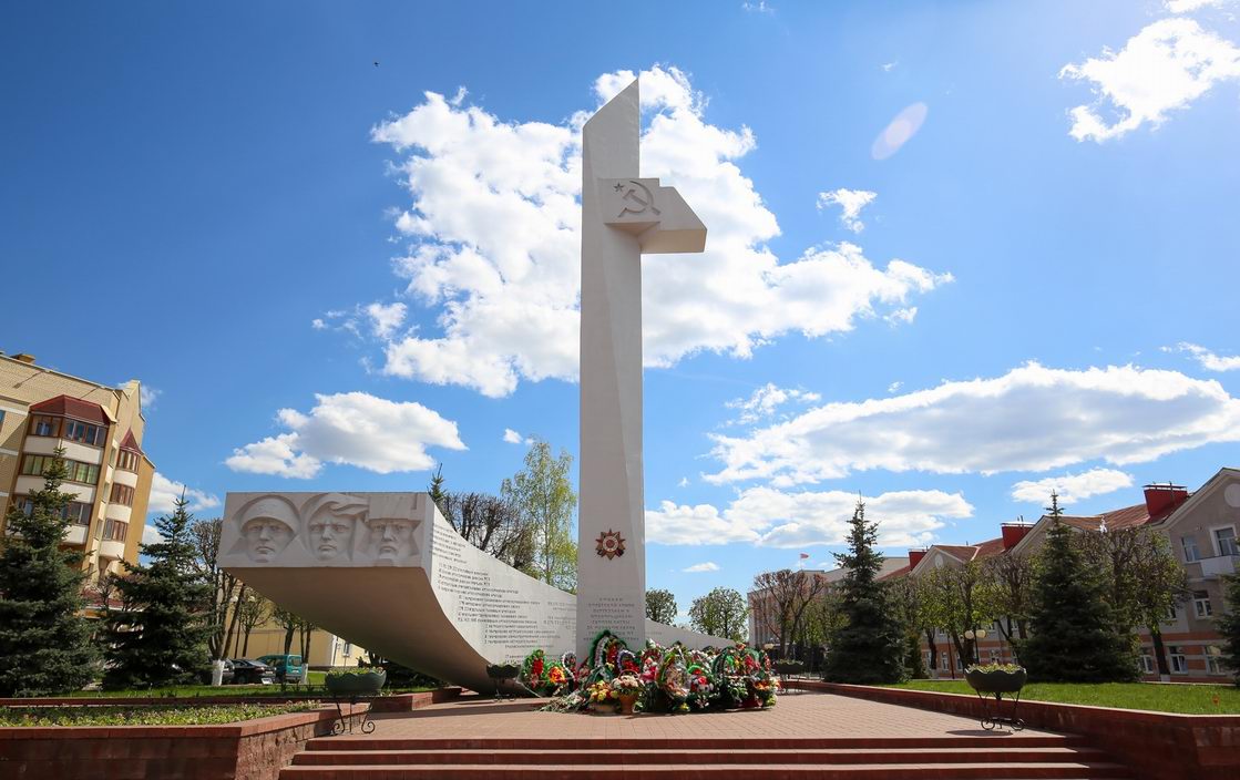 По местам памяти героев, погибших во время войны - Детский сад №22 г.Орши